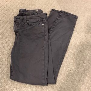 Grey 7 for all mankind jeans